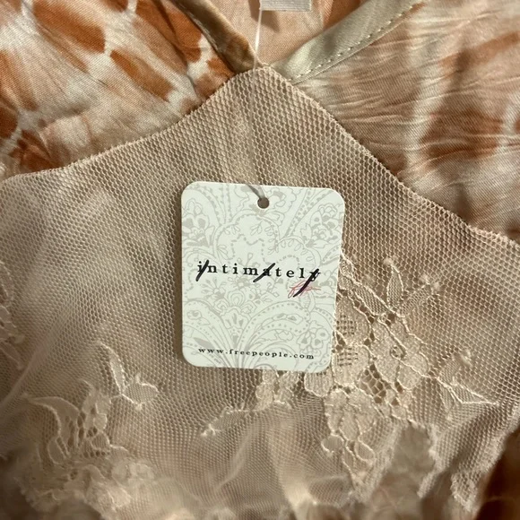 NWT Free People Intimates Tie Dye Sun Fade Slip Size Small